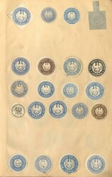 7960: Lots and Collections Vignettes and letter seals - Collections