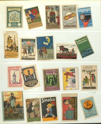 7740: Collections and Lots Poster Stamps, Vignettes - Collections