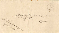 CAMPIONE, 1871: nachverwendeter österreichischer Fingerhutstempel ...