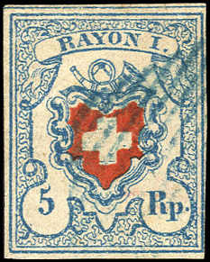 Lot 1177 - schweiz Rayon I, hellblau, ohne KE (STEIN C2) - Rolli Auctions Auction #68 Day 2 Lot 1177 - schweiz Rayon I, hellblau, ohne KE (STEIN C2) - Rolli Auctions Auction #68 Day 2