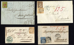 7240: Sammlungen und Posten Altschweiz - Briefe Posten