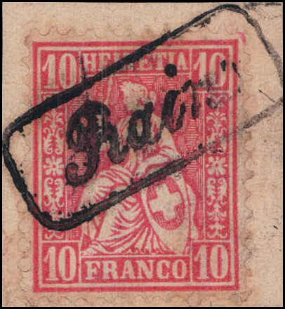 RAIN, kräftig auf gut gezähnter Marke