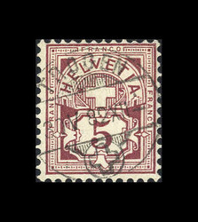 5655147: Schweiz Stehende Helvetia - Stempel