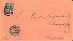 OTTENBACH Gr.138, Umschlag nach Knonau