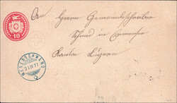 MERENSCHWAND blau, feinst auf Tübeli nach Ermensee