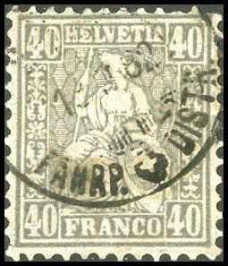 Lot 1332 - schweiz Schweiz Sitzende Helvetia gezähnt - Rolli Auctions Auction #68 Day 2 Lot 1332 - schweiz Schweiz Sitzende Helvetia gezähnt - Rolli Auctions Auction #68 Day 2