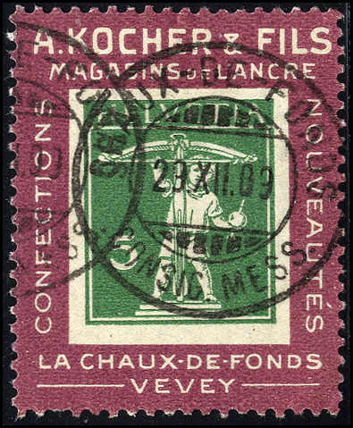 Lot 1505 - schweiz Schweiz Kochermarken -  Rolli Auctions Auction #68 Day 2