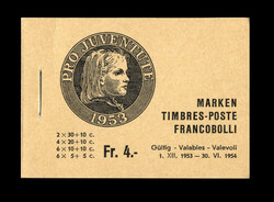 5656: Switzerland Pro Juventute - Stamp booklets