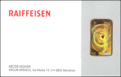 GOLDBARREN, 2 Gramm, verschweisst, Raiffeisen-Bank
