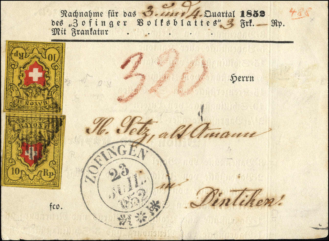 Lot 1233 - schweiz schweiz rayon - Rolli Auctions Auction #68 Day 2 Lot 1233 - schweiz schweiz rayon - Rolli Auctions Auction #68 Day 2