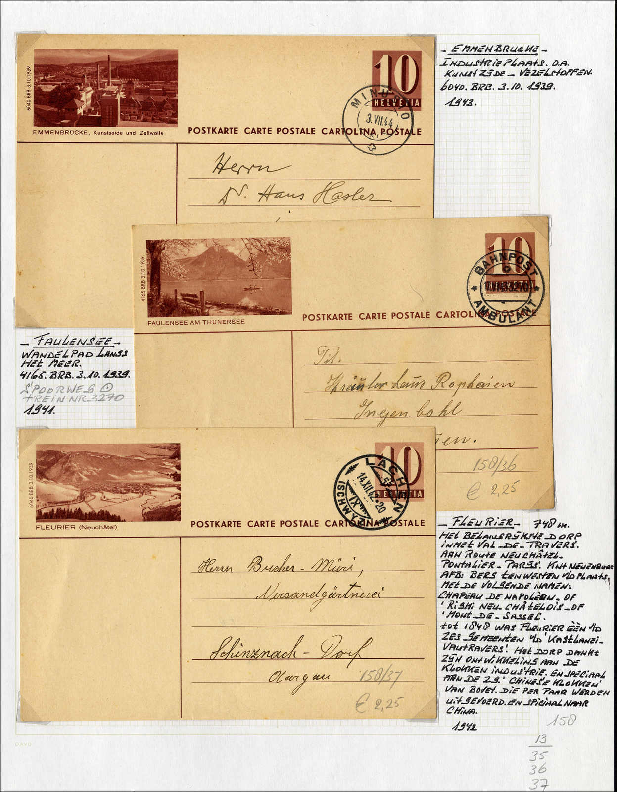 Lot 239 - schweiz schweiz - Rolli Auctions Auction #68 Day 1 Lot 239 - schweiz schweiz - Rolli Auctions Auction #68 Day 1