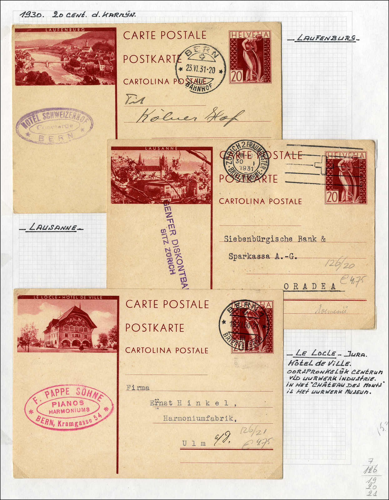 Lot 239 - schweiz schweiz -  Rolli Auctions Auction #68 Day 1
