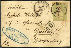 7240: Sammlungen und Posten Altschweiz - Briefe Posten