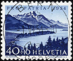 5657: Switzerland Pro Patria - Cancellations and seals