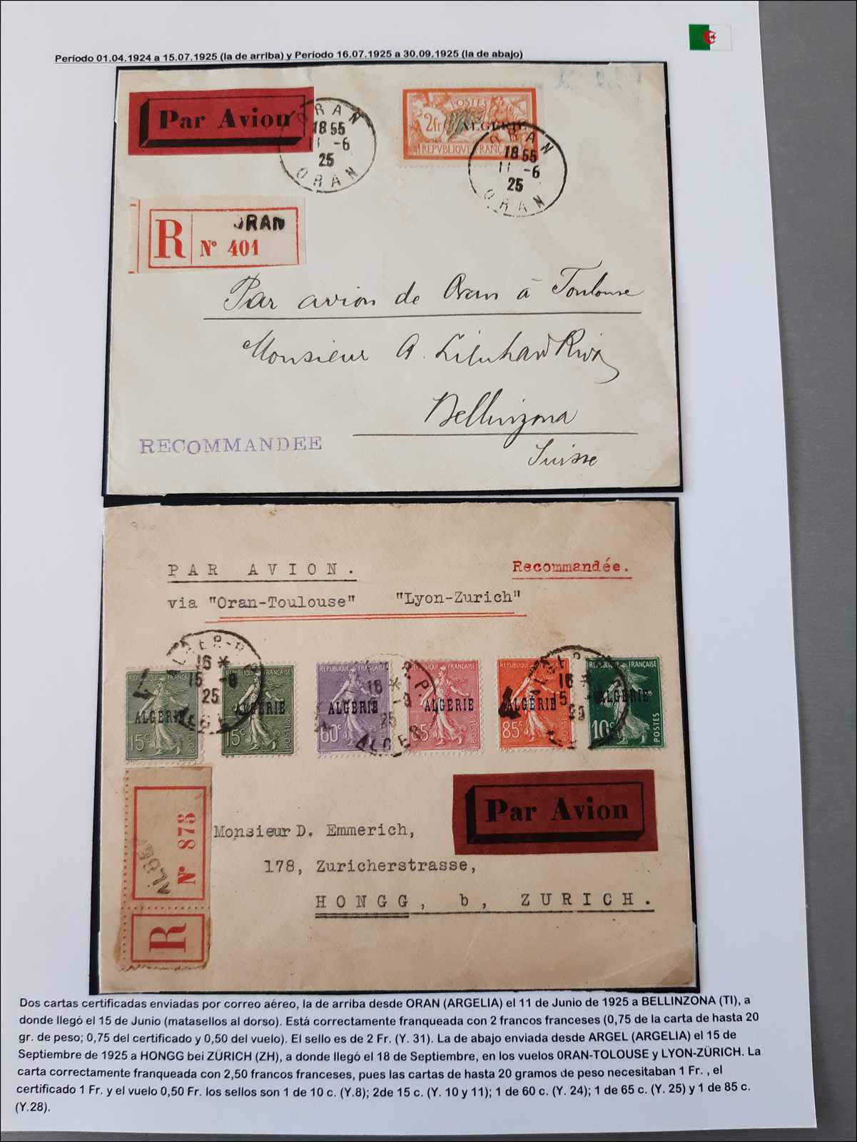 Lot 663 - andere gebiete algerien -  Rolli Auctions Auction #68 Day 1
