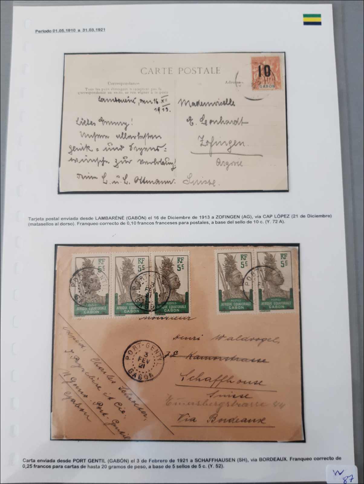 Lot 679 - andere gebiete gabun -  Rolli Auctions Auction #68 Day 1