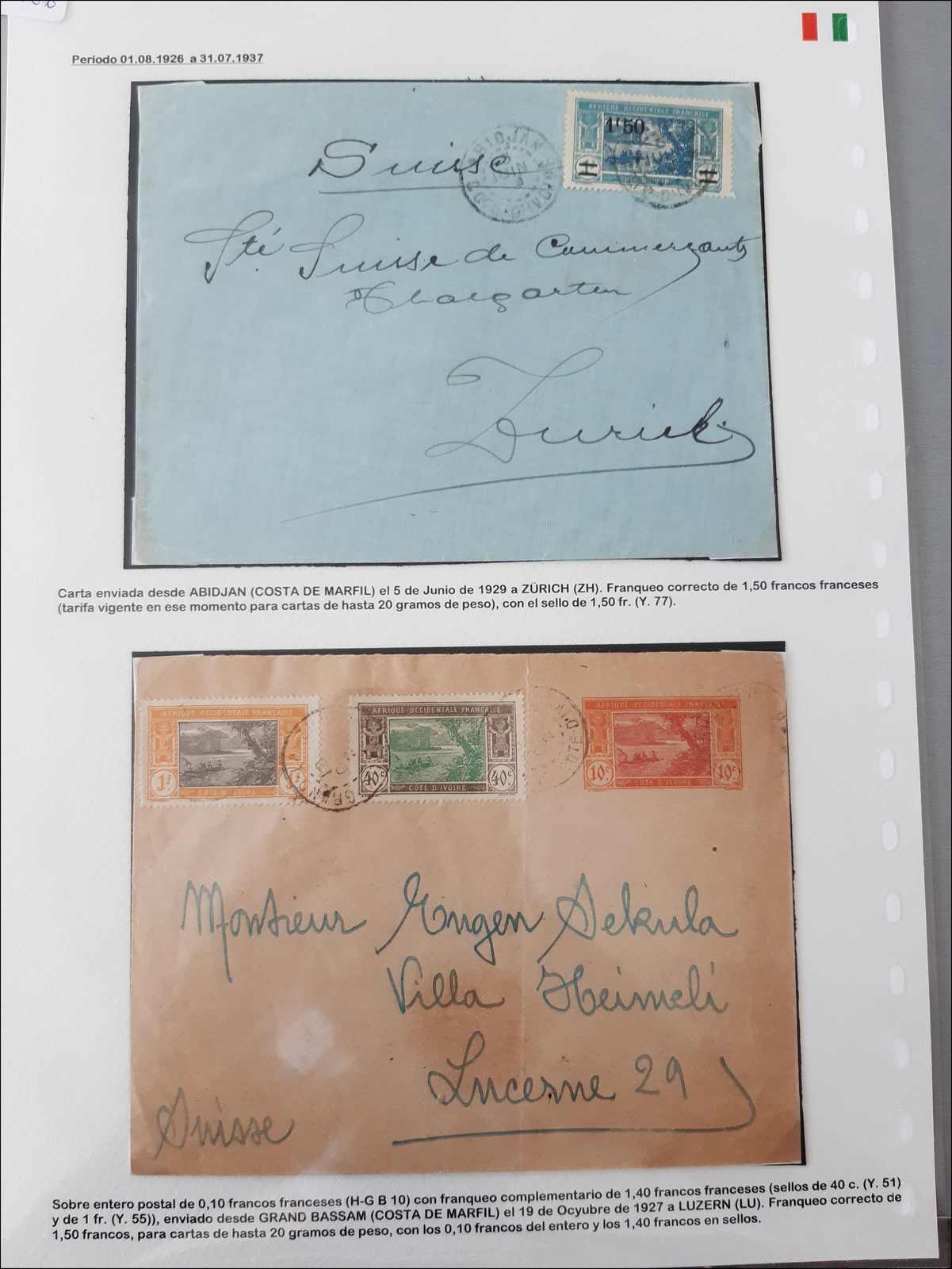 Lot 682 - andere gebiete elfenbeinküste -  Rolli Auctions Auction #68 Day 1