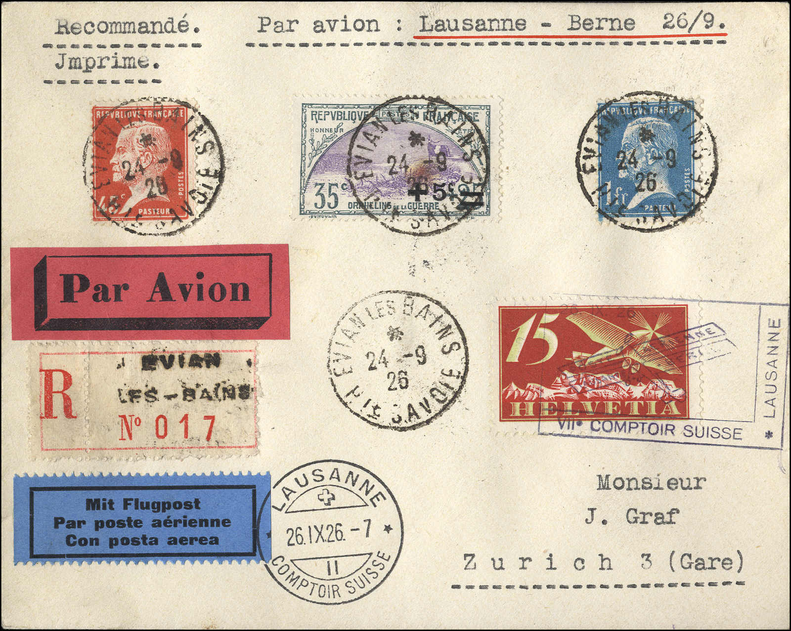 Lot 1468 - deutschland Schweiz - Sonderflüge (SF) - Rolli Auctions Auction #68 Day 2 Lot 1468 - deutschland Schweiz - Sonderflüge (SF) - Rolli Auctions Auction #68 Day 2
