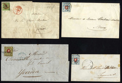 7240: Sammlungen und Posten Altschweiz - Briefe Posten