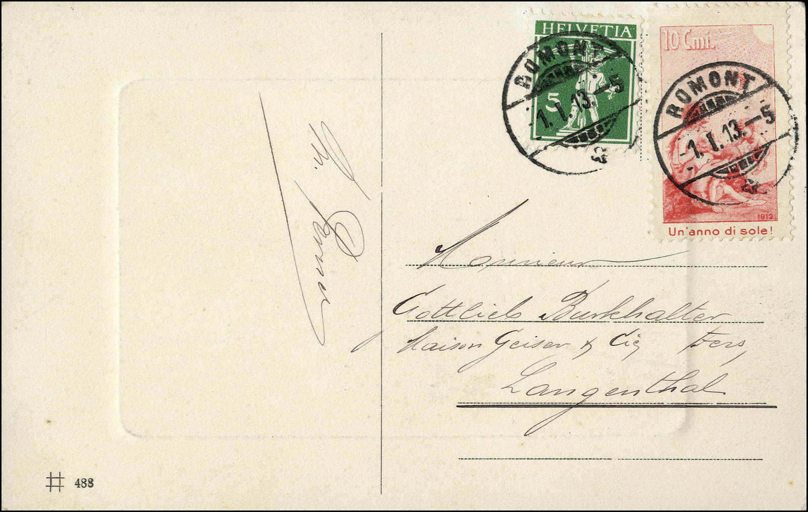 Lot 1488 - schweiz schweiz pro juventute -  Rolli Auctions Auction #68 Day 2