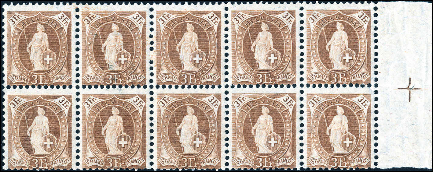 Lot 1359 - schweiz schweiz stehende helvetia -  Rolli Auctions Auction #68 Day 2