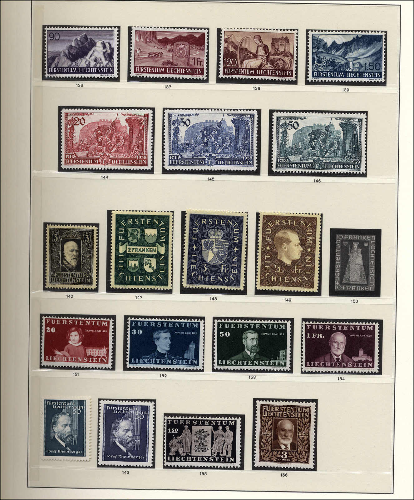 Lot 601 - europa Liechtenstein - Rolli Auctions Auction #68 Day 1 Lot 601 - europa Liechtenstein - Rolli Auctions Auction #68 Day 1