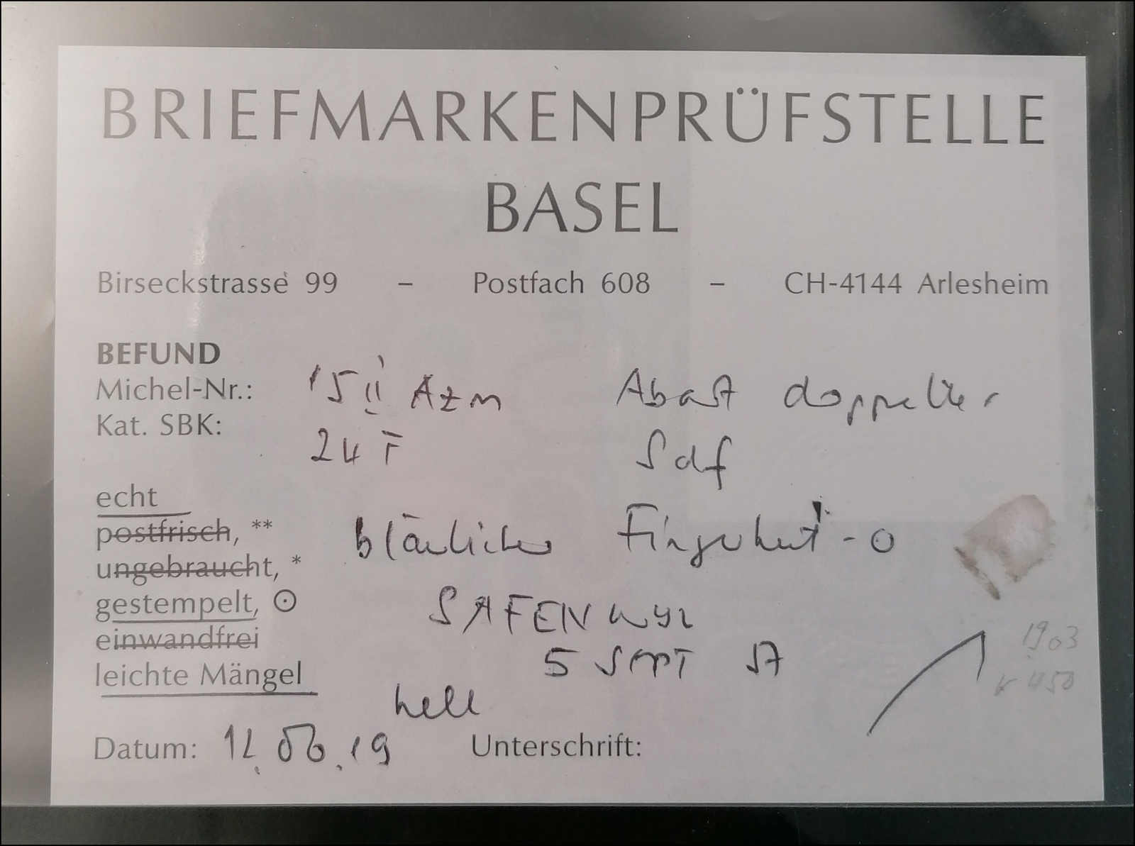 Lot 37 - sammlungen und posten sammlungen und posten altschweiz -  Rolli Auctions Auction #68 Day 1
