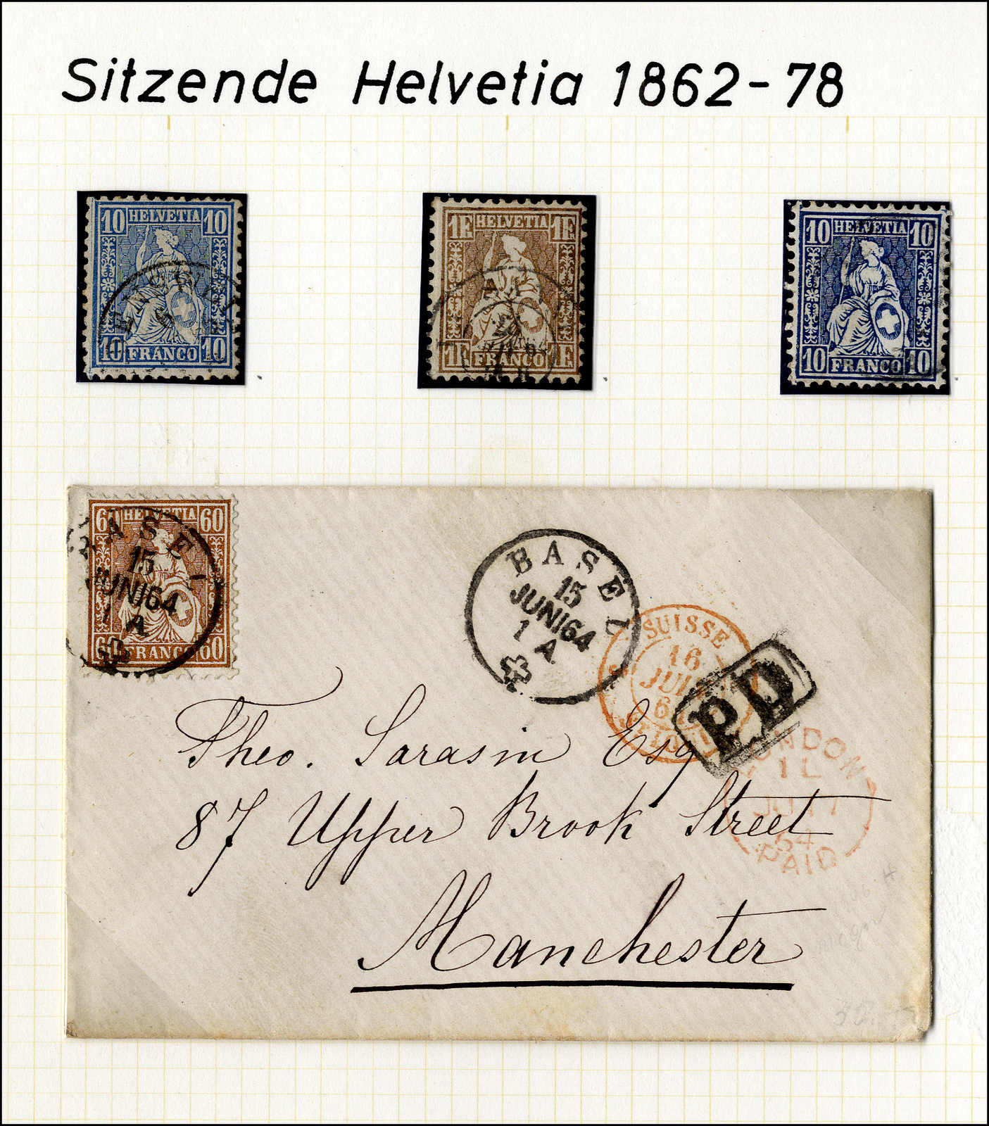 Lot 141 - schweiz Schweiz Sitzende Helvetia gezähnt -  Rolli Auctions Auction #68 Day 1