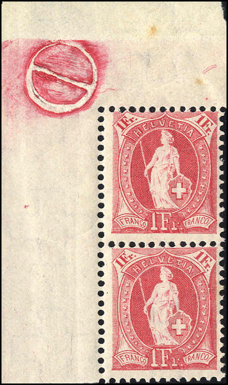 Lot 1358 - schweiz schweiz stehende helvetia -  Rolli Auctions Auction #68 Day 2