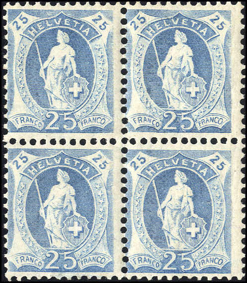 Lot 1357 - schweiz schweiz stehende helvetia -  Rolli Auctions Auction #68 Day 2