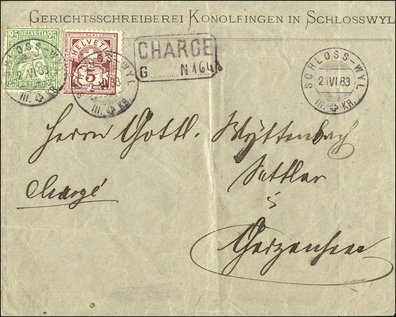Lot 1341 - schweiz Schweiz Sitzende Helvetia gezähnt -  Rolli Auctions Auction #68 Day 2