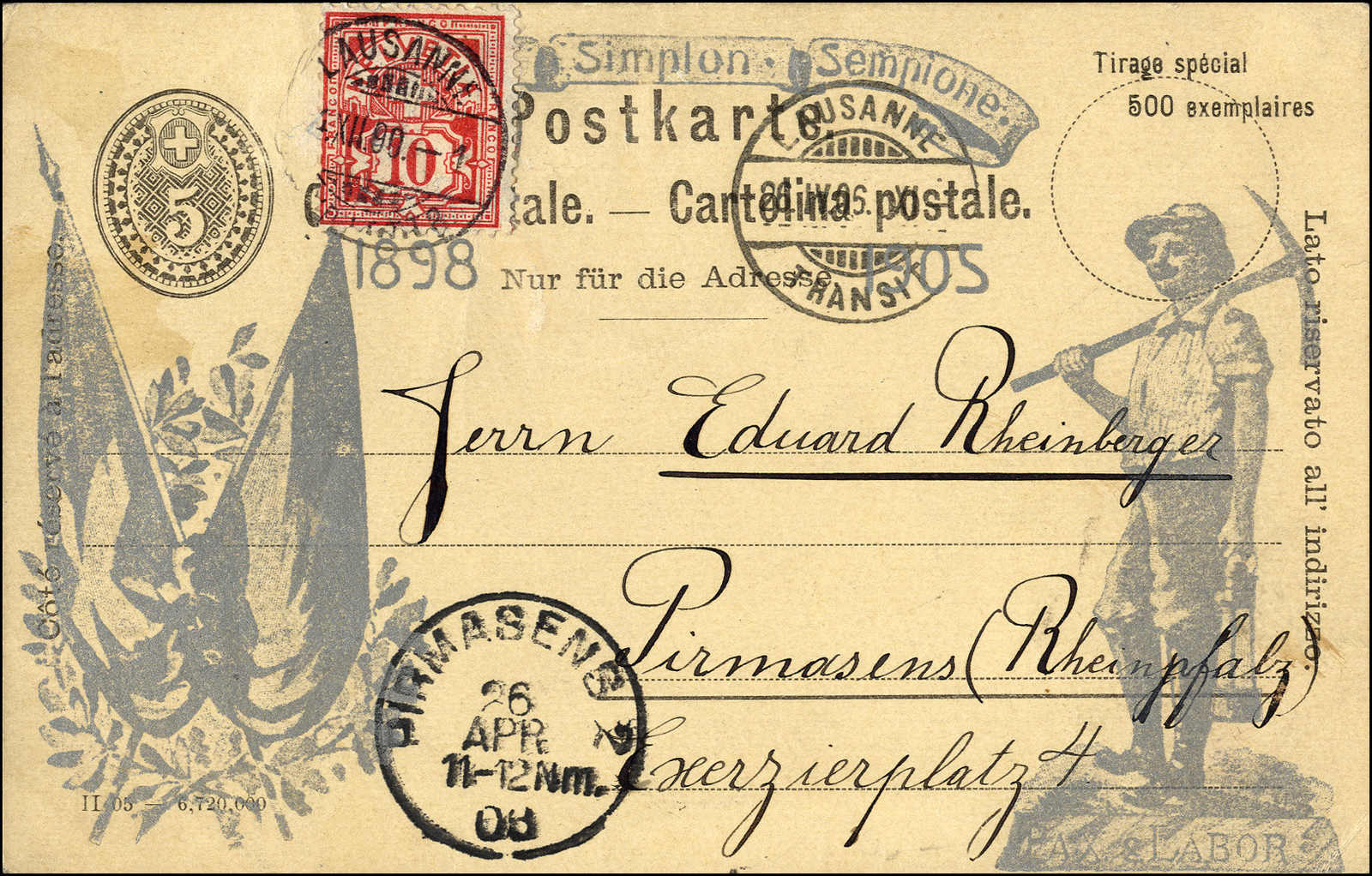 Lot 1520 - schweiz schweiz -  Rolli Auctions Auction #68 Day 2