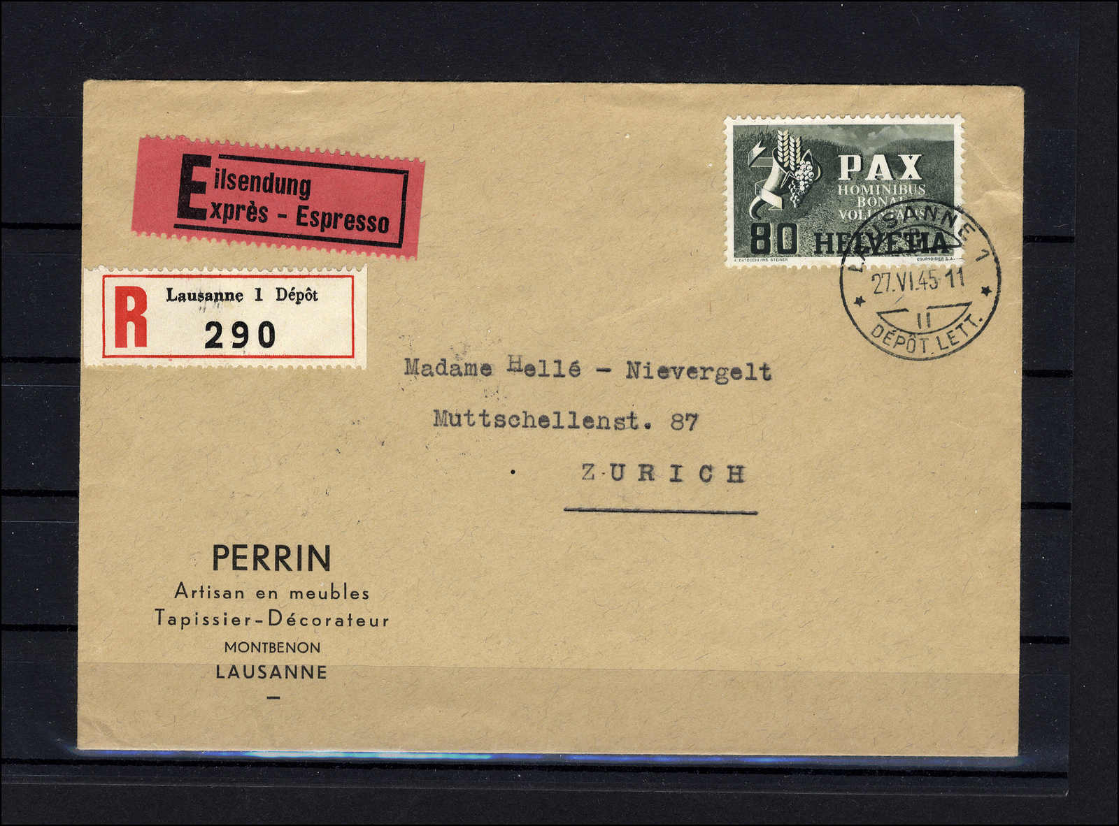Lot 399 - schweiz schweiz -  Rolli Auctions Auction #68 Day 1
