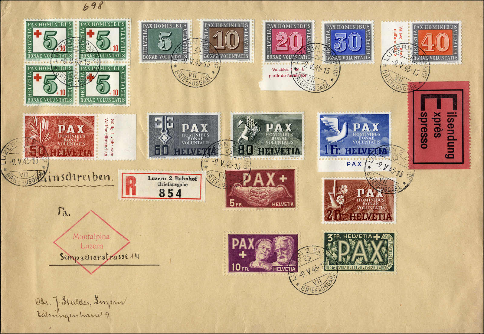 Lot 916 - schweiz schweiz - Rolli Auctions Auction #68 Day 1 Lot 916 - schweiz schweiz - Rolli Auctions Auction #68 Day 1