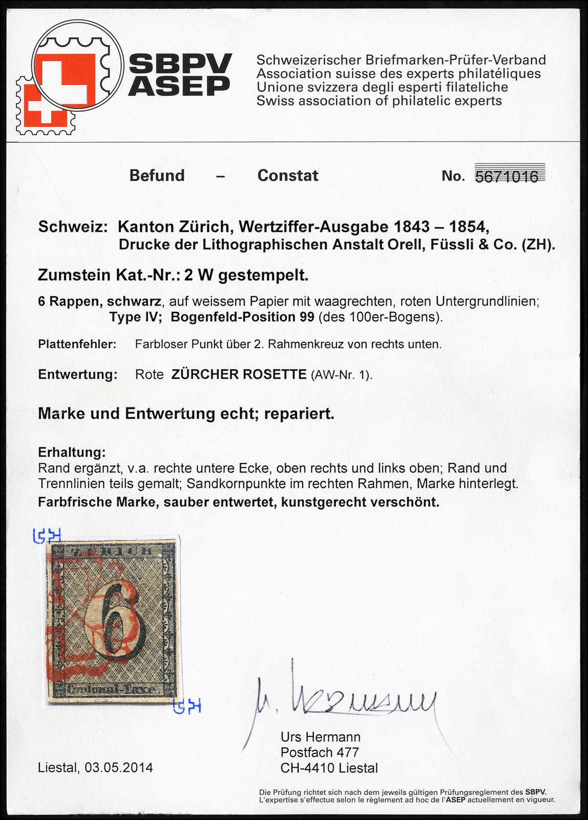 Lot 5 - sammlungen und posten sammlungen und posten altschweiz -  Rolli Auctions Auction #68 Day 1