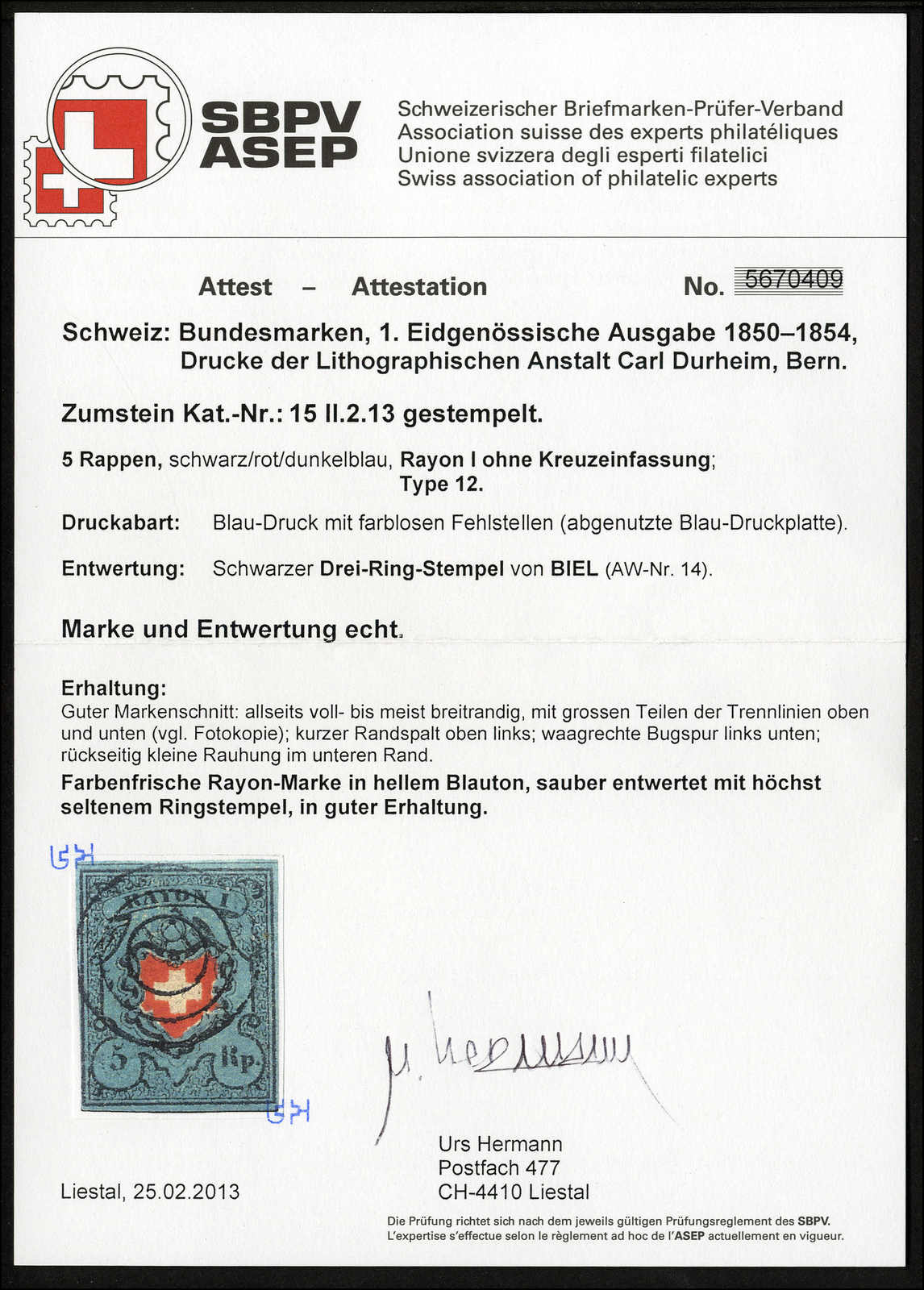 Lot 11 - sammlungen und posten sammlungen und posten altschweiz -  Rolli Auctions Auction #68 Day 1