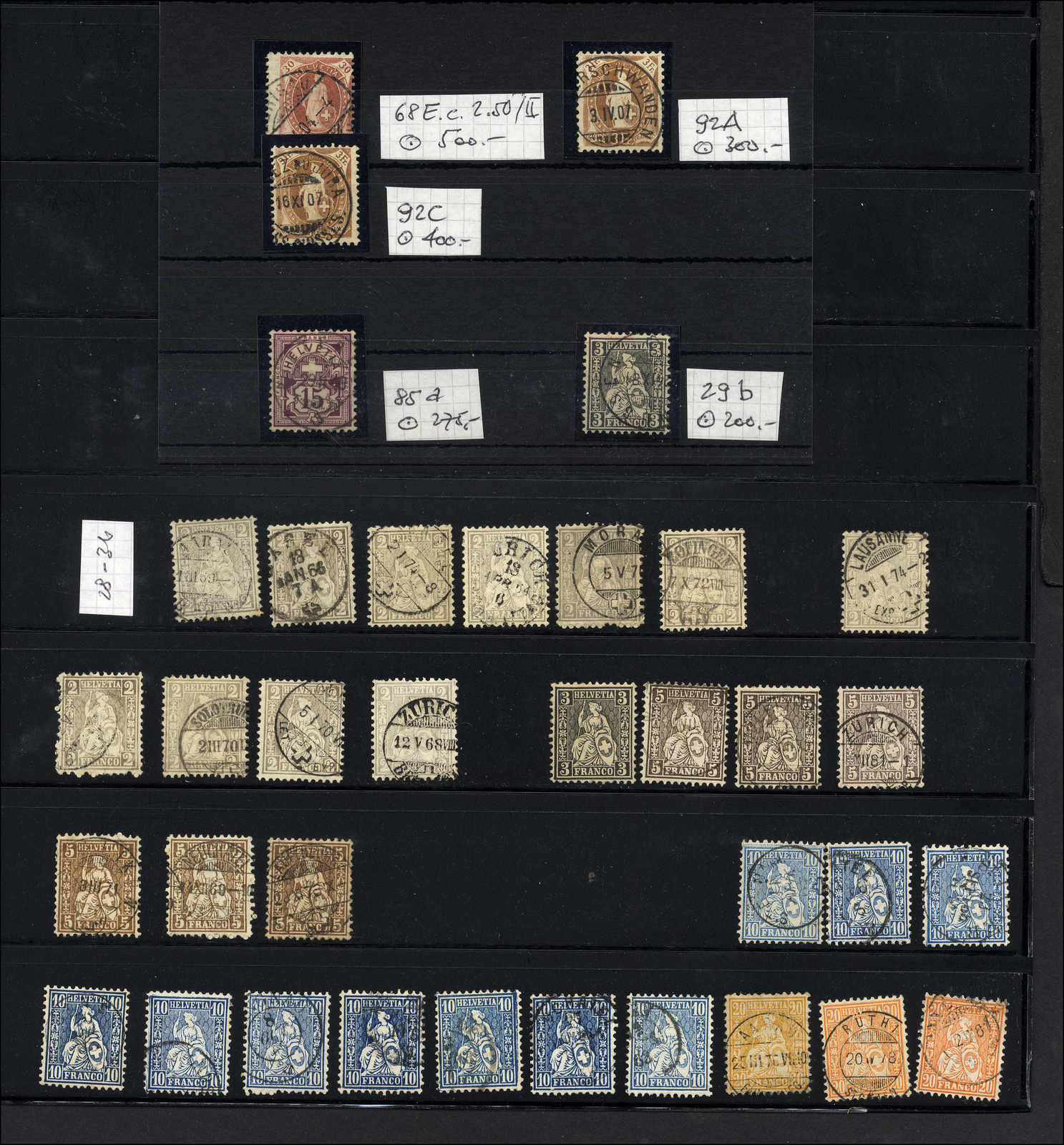 Lot 301 - schweiz schweiz - Rolli Auctions Auction #68 Day 1 Lot 301 - schweiz schweiz - Rolli Auctions Auction #68 Day 1