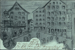 LUZERN, bei Vollmond, Litho, 1902Automatically generated translation ...