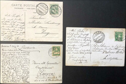 LUZERN Obergrund, alle verschieden, 1907-1923 (3)Automatically ...