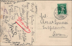 MÜNSTER, s/w, Stempel 1917Automatically generated translation ...