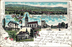 BUTTISHOLZ, Litho 5, farbig, Stempel 1902Automatically generated ...