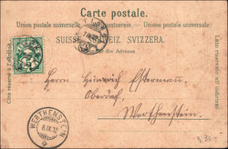 BUTTISHOLZ, Litho 5, farbig, Stempel 1902Automatically generated ...