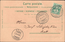 SEMPACH, Litho 6, farbig, Stempel 1906Automatically generated ...