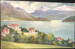 WEGGIS/VITZNAU: variantenreiches Lot, einige Lithos dabei, 1900-1950 ...