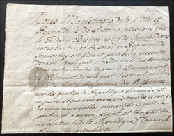 LUZERN, 19.August 1794, Bestätigungsschreiben dass Fridolin Bucher, ...