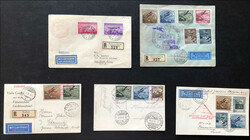 1930-1936: bessere Sonderflug- und Zeppelinbelege (5)Automatically ...