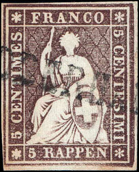 OBERHALLAU, feinst auf vollrandiger Bogenecke