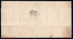 LÖHNINGEN, zart auf dreiseitig vollrandiger Marke