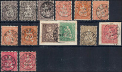 ZWERGSTEMPEL: 14 Werte, meist Kanton LuzernAutomatically generated ...