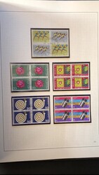 1907-1970: ziemlich komplett, teils mehrfach in 2 Vordruckalben, ...